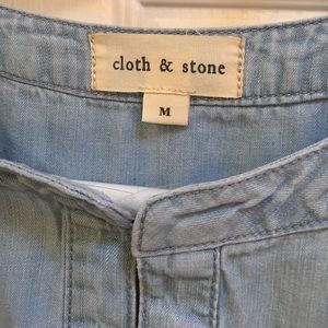 Cloth and stone shirt